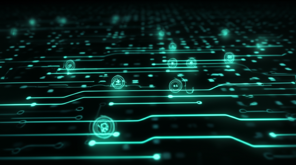 AI Blockchain Demo Background